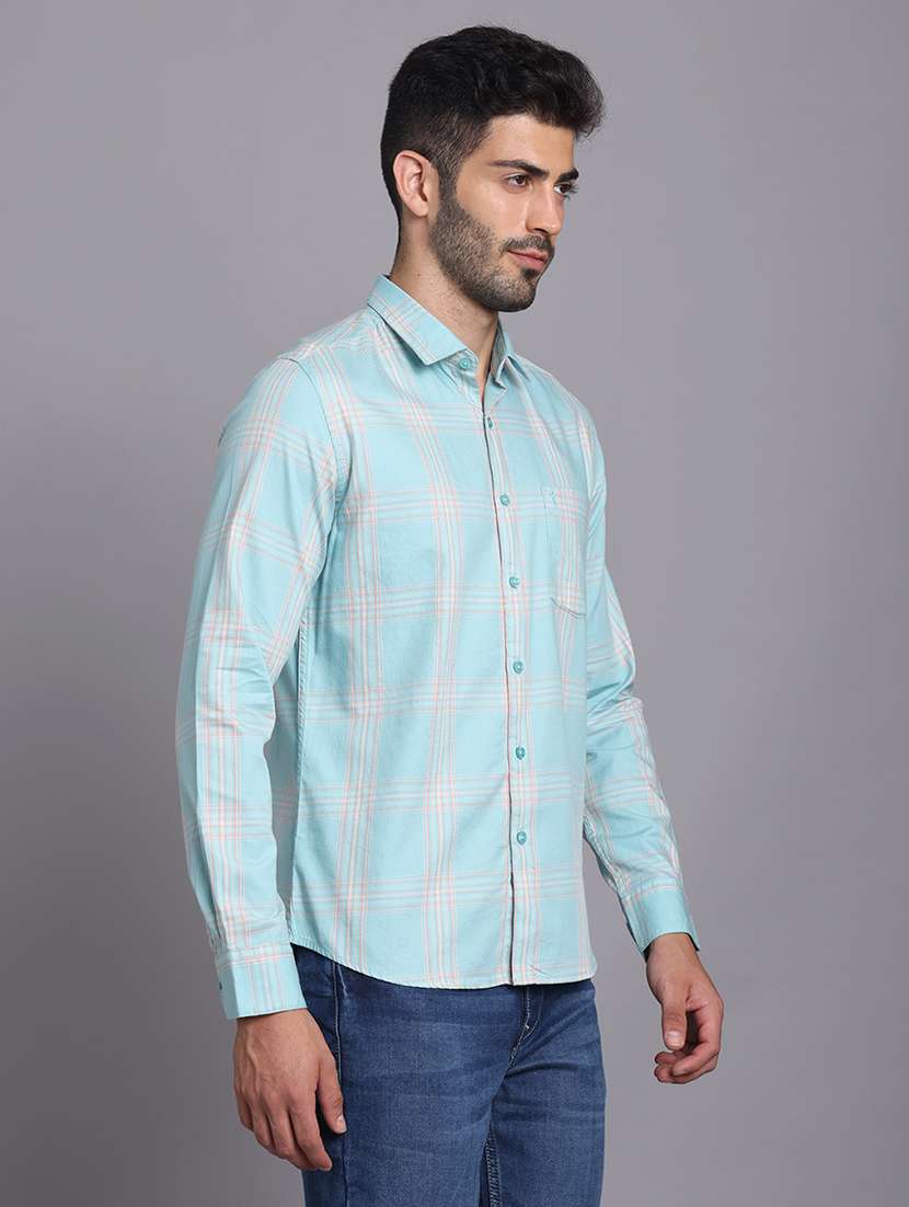 men collared long sleeve regular fit shirt - 22248877 -  Standard Image - 3