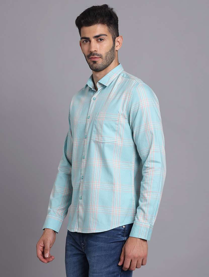 men collared long sleeve regular fit shirt - 22248877 -  Standard Image - 5