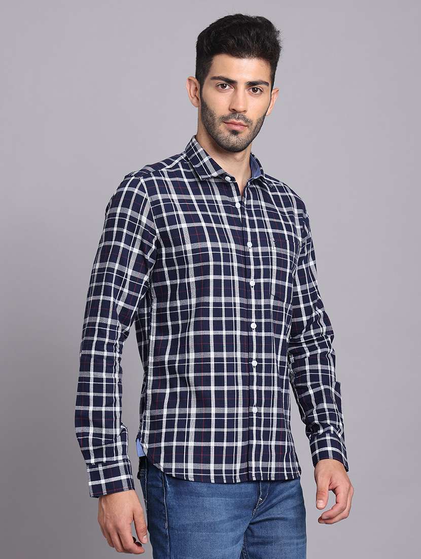 men collared long sleeve regular fit shirt - 22248891 -  Standard Image - 3