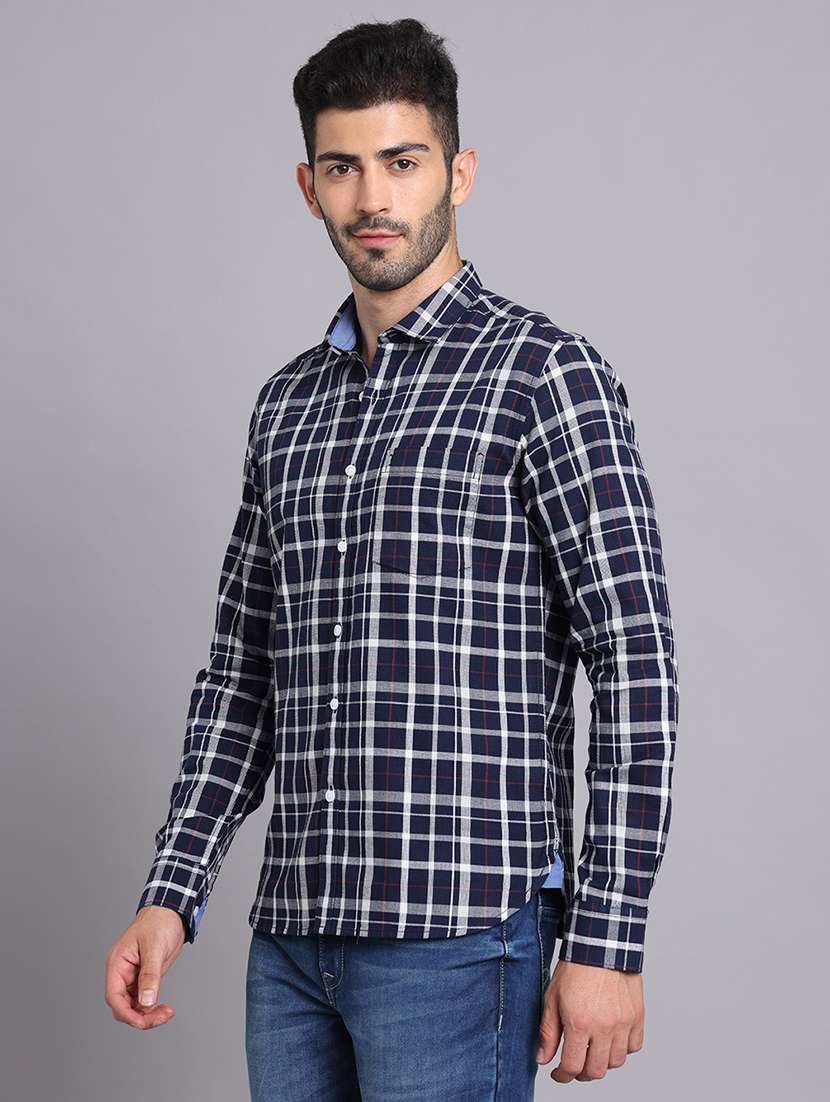 men collared long sleeve regular fit shirt - 22248891 -  Standard Image - 5