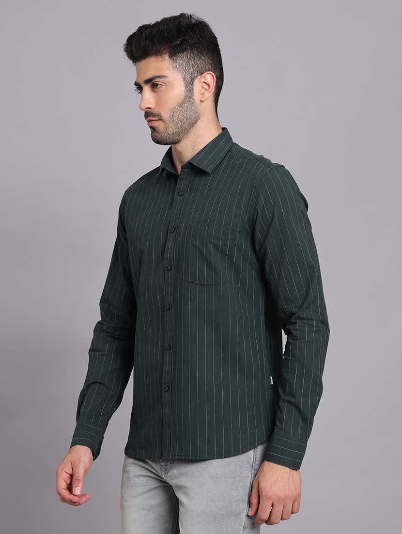 men collared long sleeve regular fit shirt - 22248895 -  Standard Image - 5