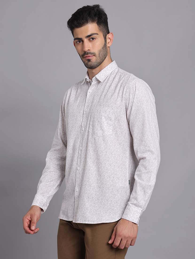 men collared long sleeve regular fit shirt - 22248908 -  Standard Image - 5