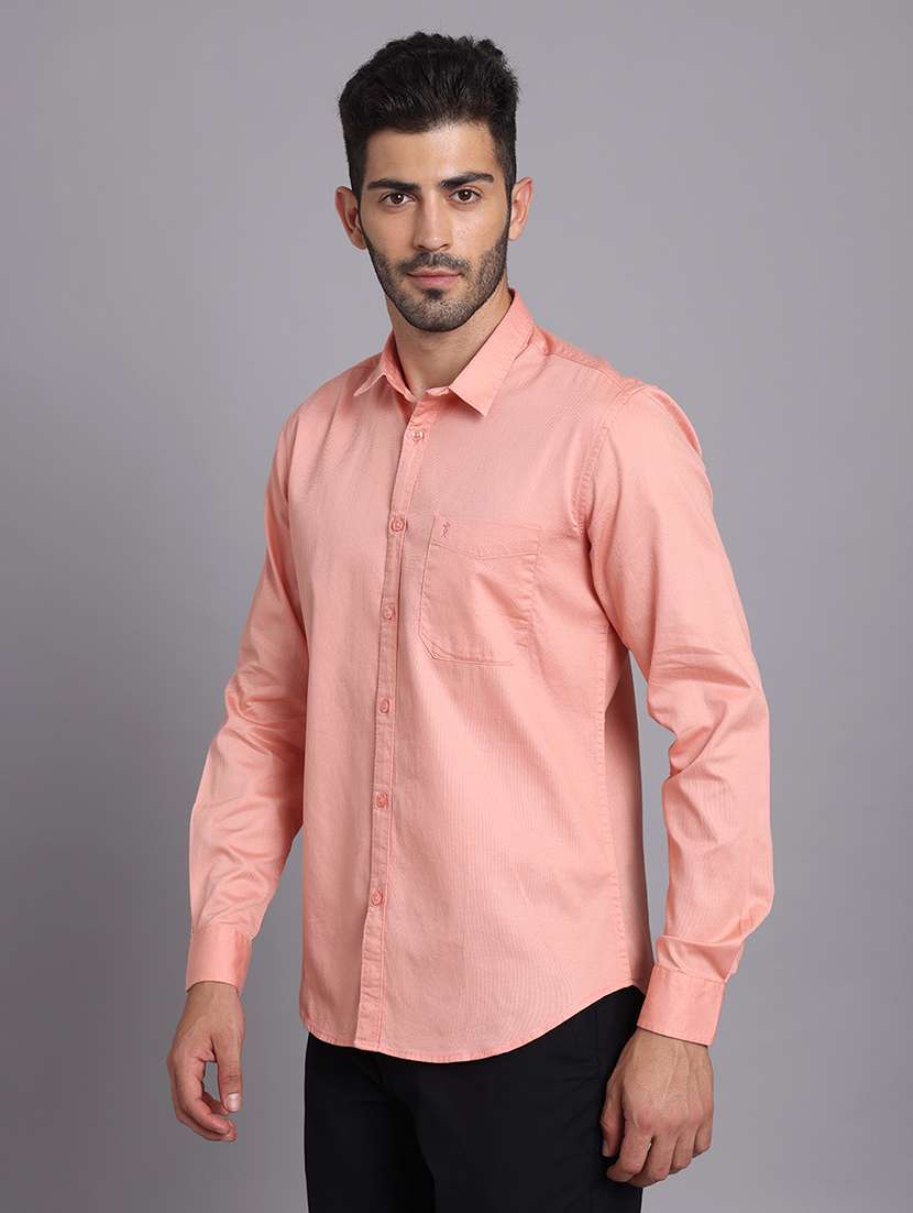 men collared long sleeve regular fit shirt - 22248910 -  Standard Image - 3