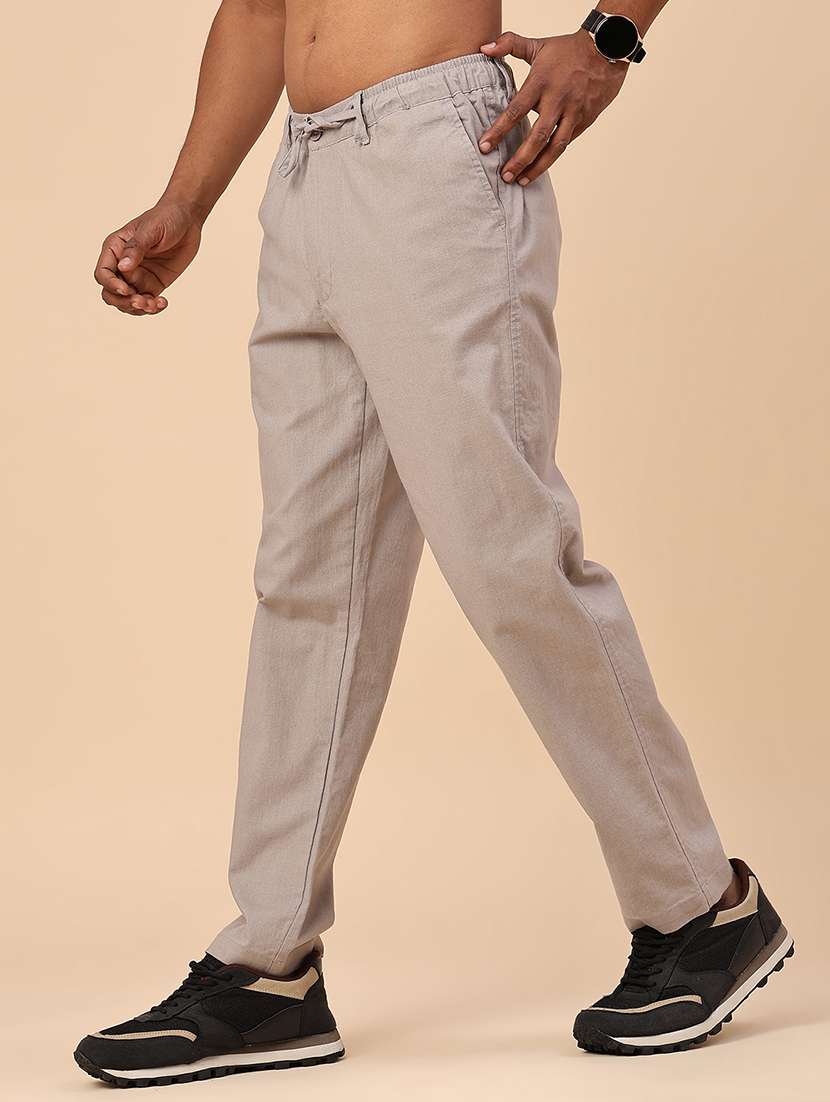 men grey cotton cargo - 22249246 -  Standard Image - 3