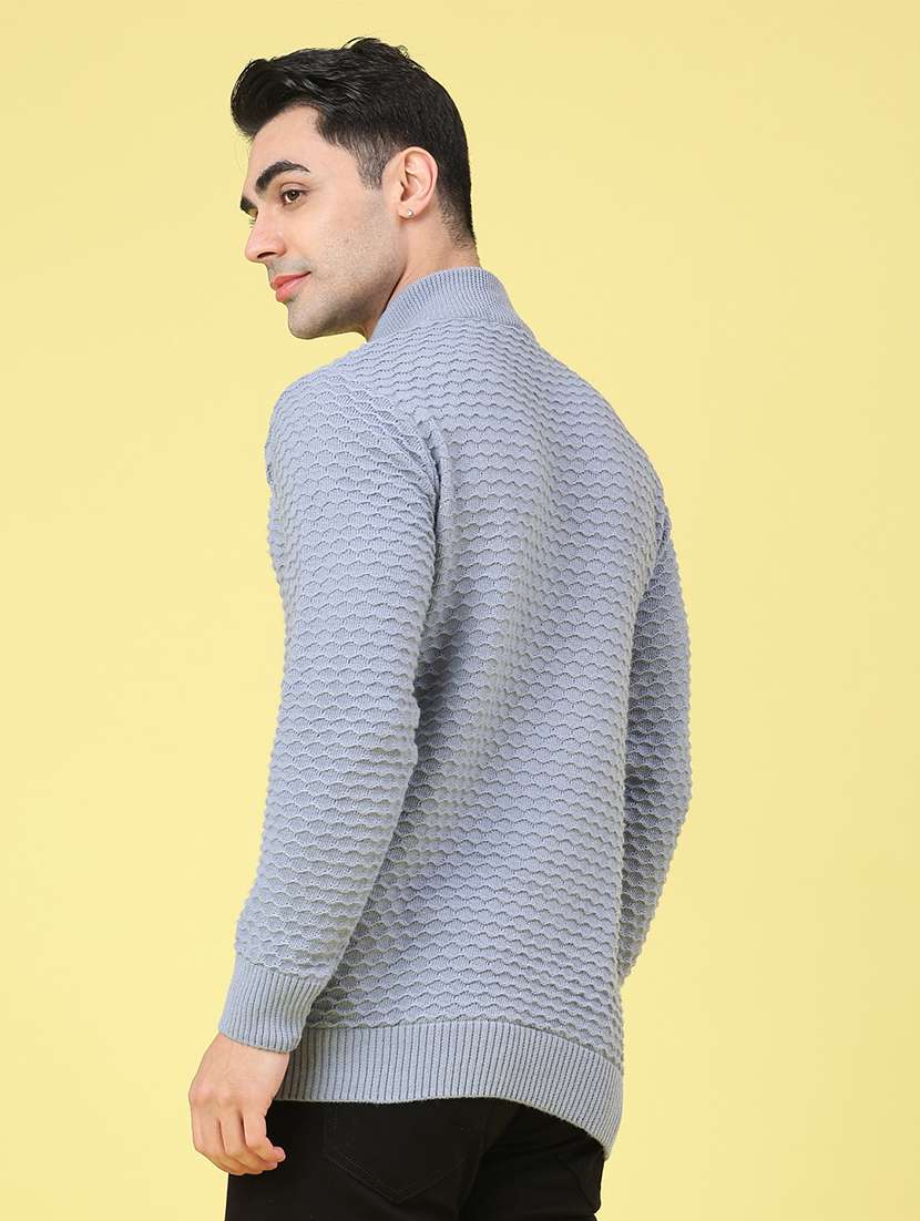 men self design long sleeve regular fit pullover  - 22249488 -  Standard Image - 3