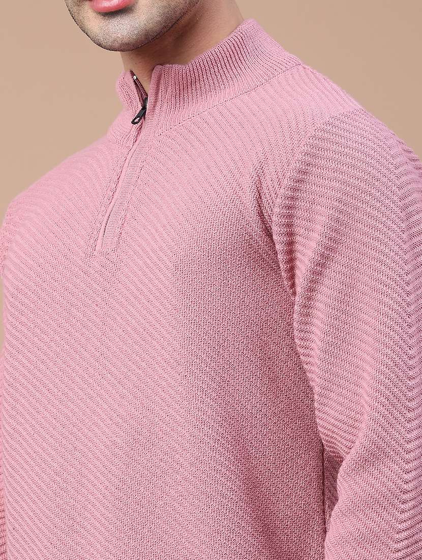 men self design long sleeve regular fit pullover  - 22249503 -  Standard Image - 5