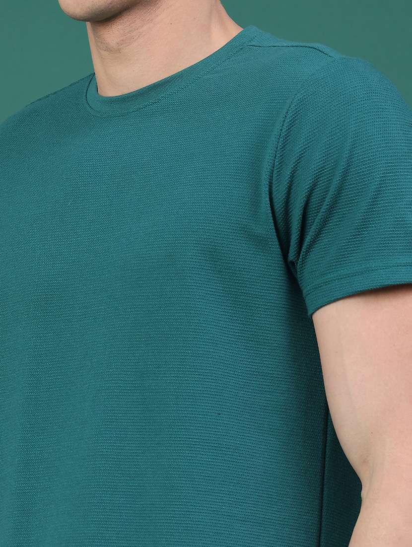 men self design short sleeve regular fit t-shirt - 22249566 -  Standard Image - 3