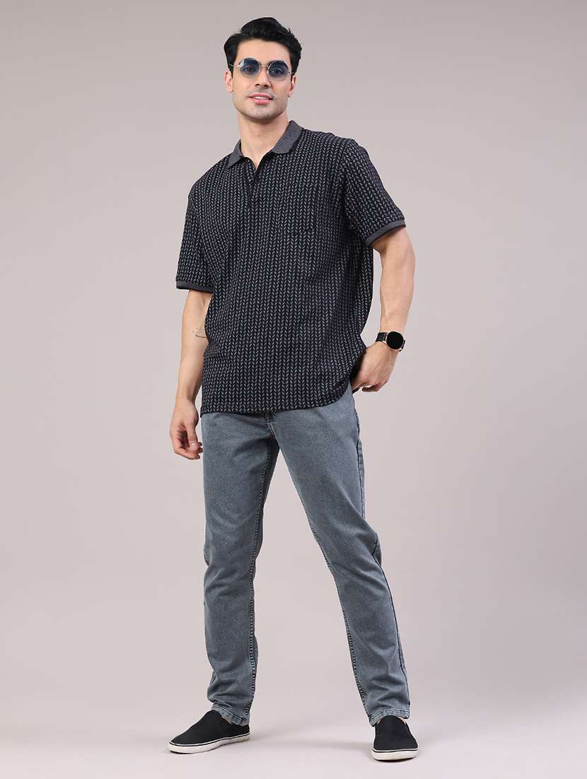men printed short sleeve regular fit polo t-shirt - 22249609 -  Standard Image - 5