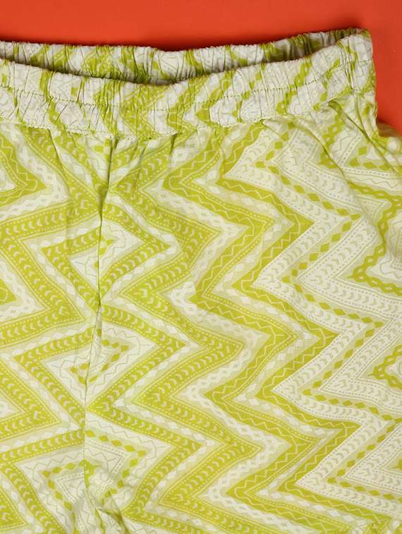 girls printed kurta and sharara with dupatta set  - 22249767 -  Standard Image - 3