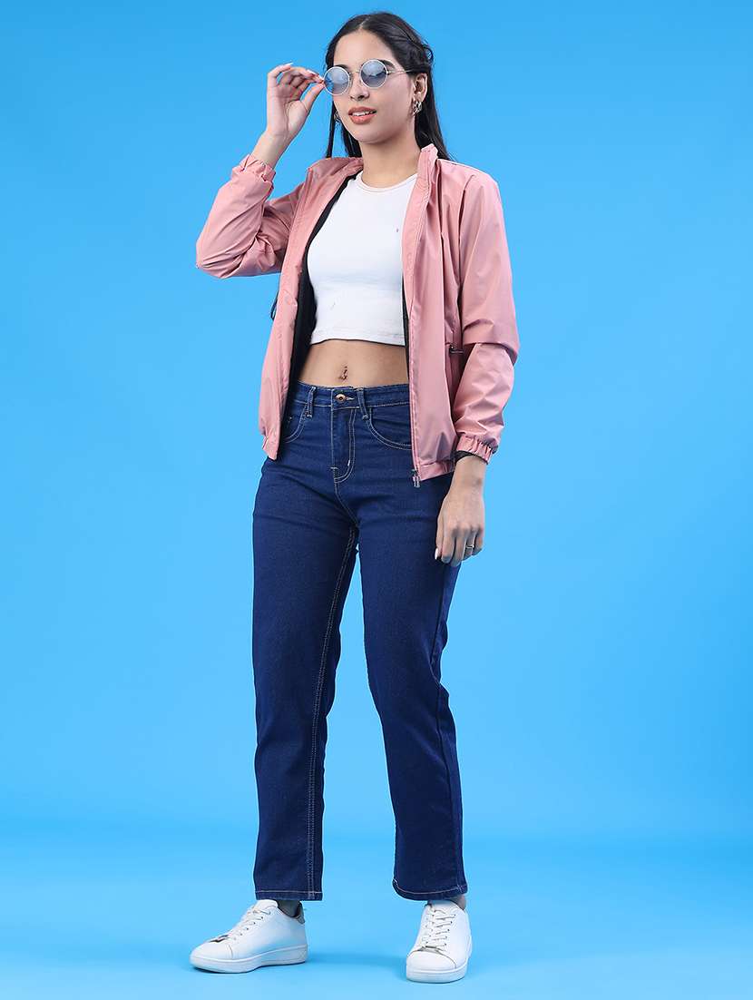 Women Solid Long Sleeve Regular Jacket - 22250043 -  Standard Image - 5