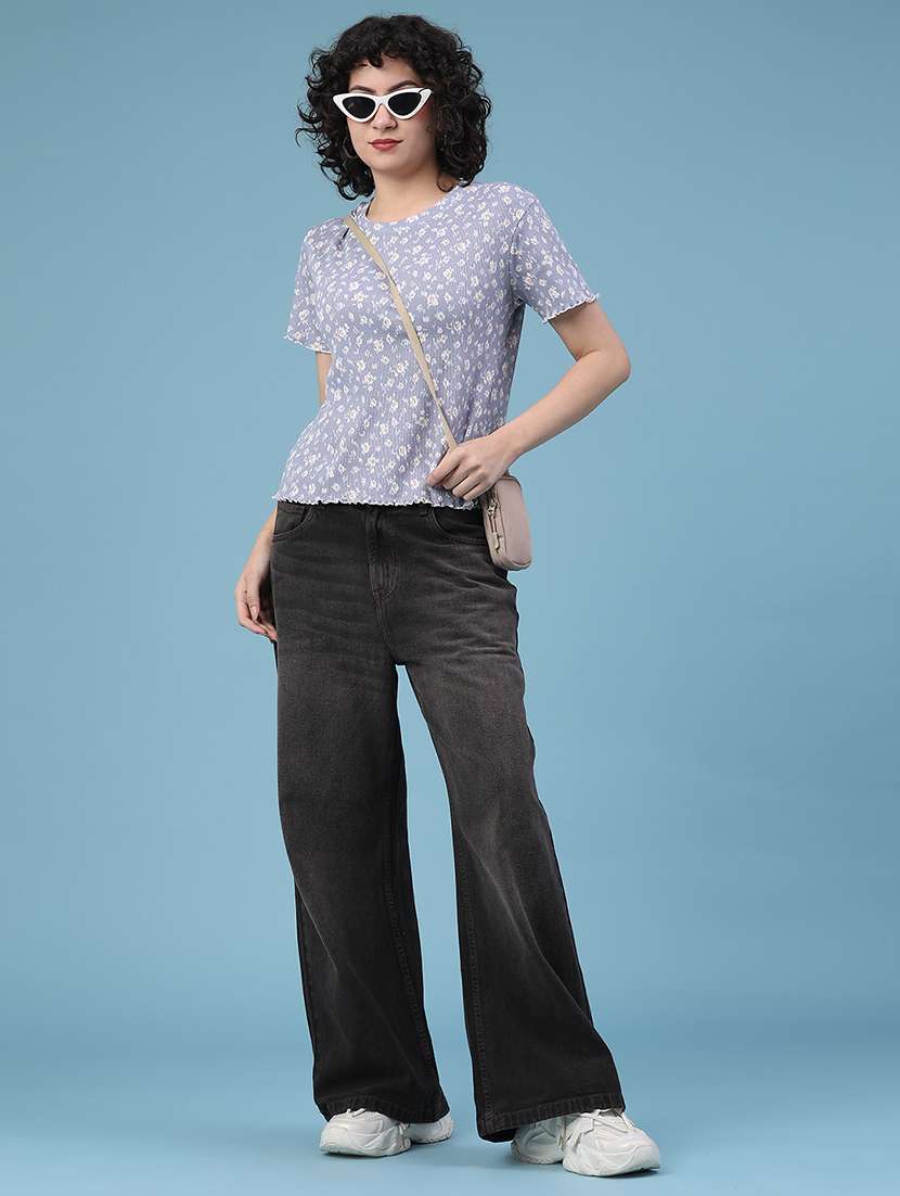 women printed short sleeve t-shirt - 22250136 -  Standard Image - 5