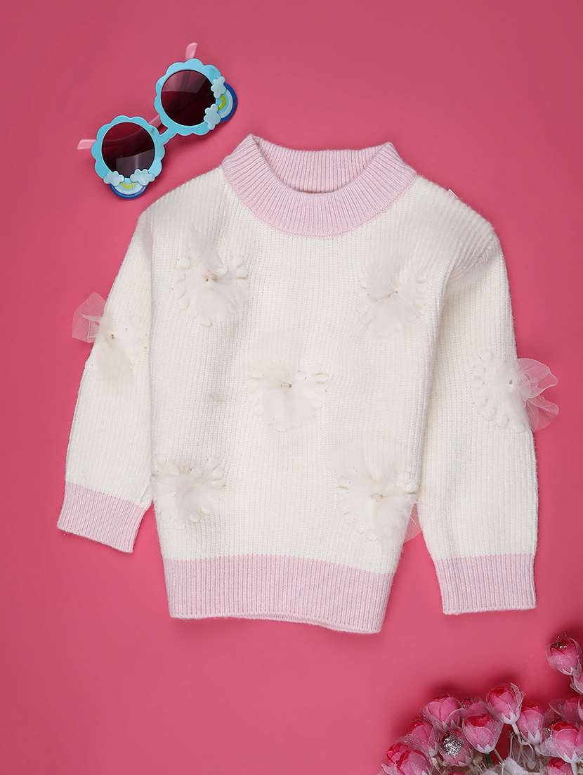 kids self designed long sleeve sweater