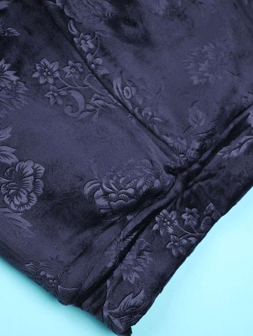 girls self design mid rise winterwear leggings - 22250233 -  Standard Image - 3