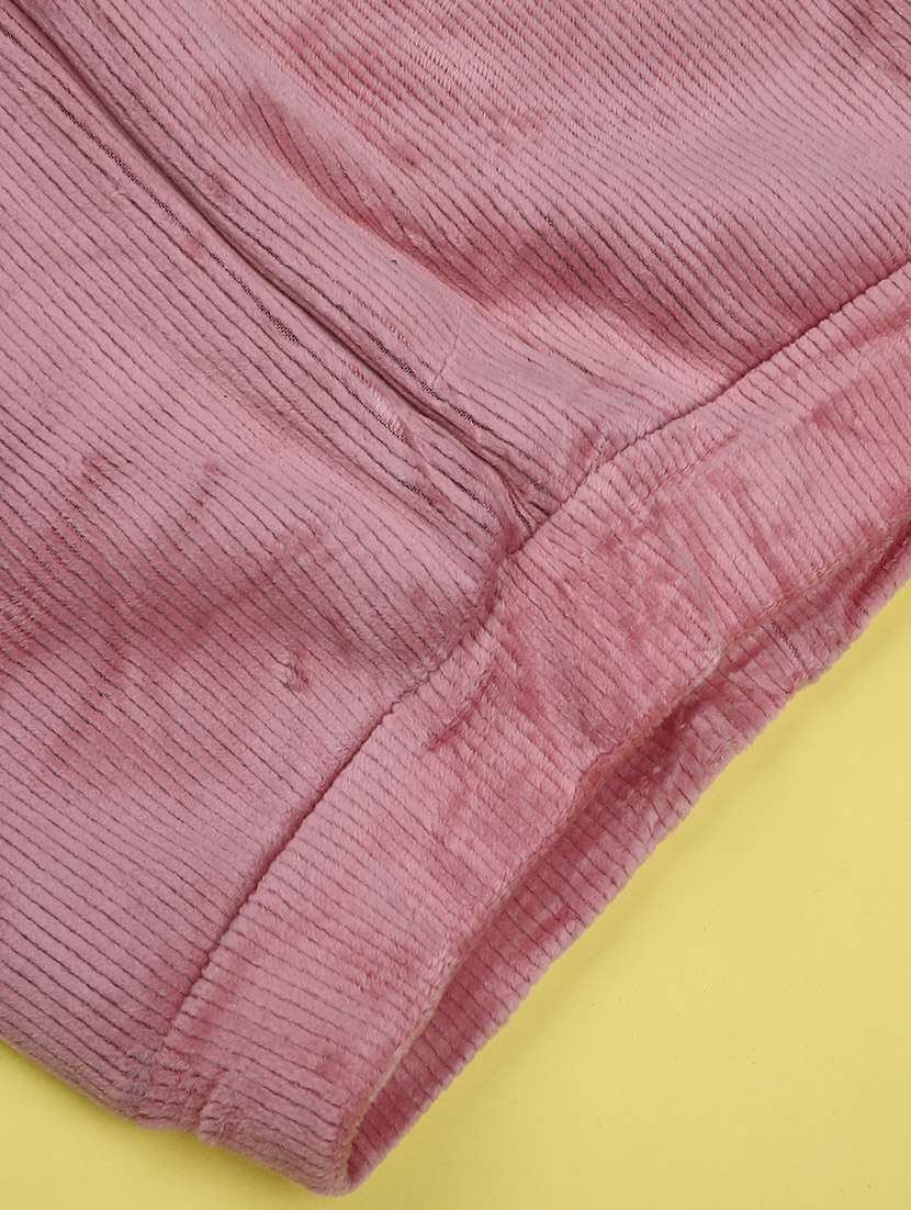 girls solid mid rise winterwear leggings - 22250282 -  Standard Image - 3