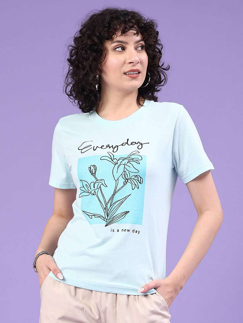 womenprinted short sleeve t-shirt