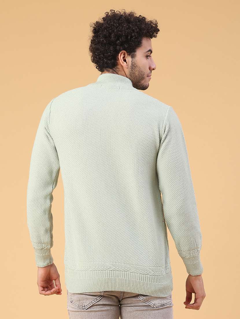 men self design long sleeve regular fit pullover  - 22250980 -  Standard Image - 3