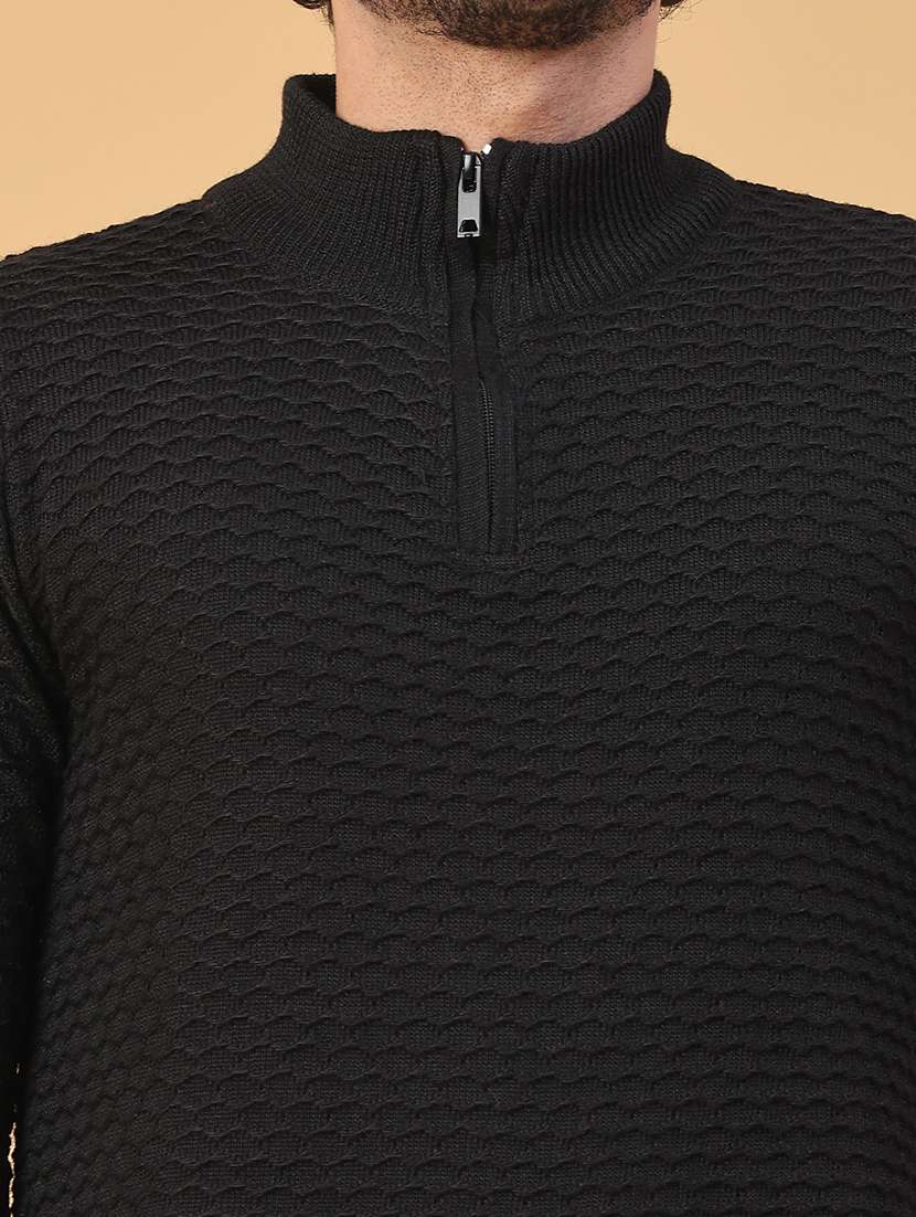 men self design long sleeve regular fit pullover  - 22250987 -  Standard Image - 5