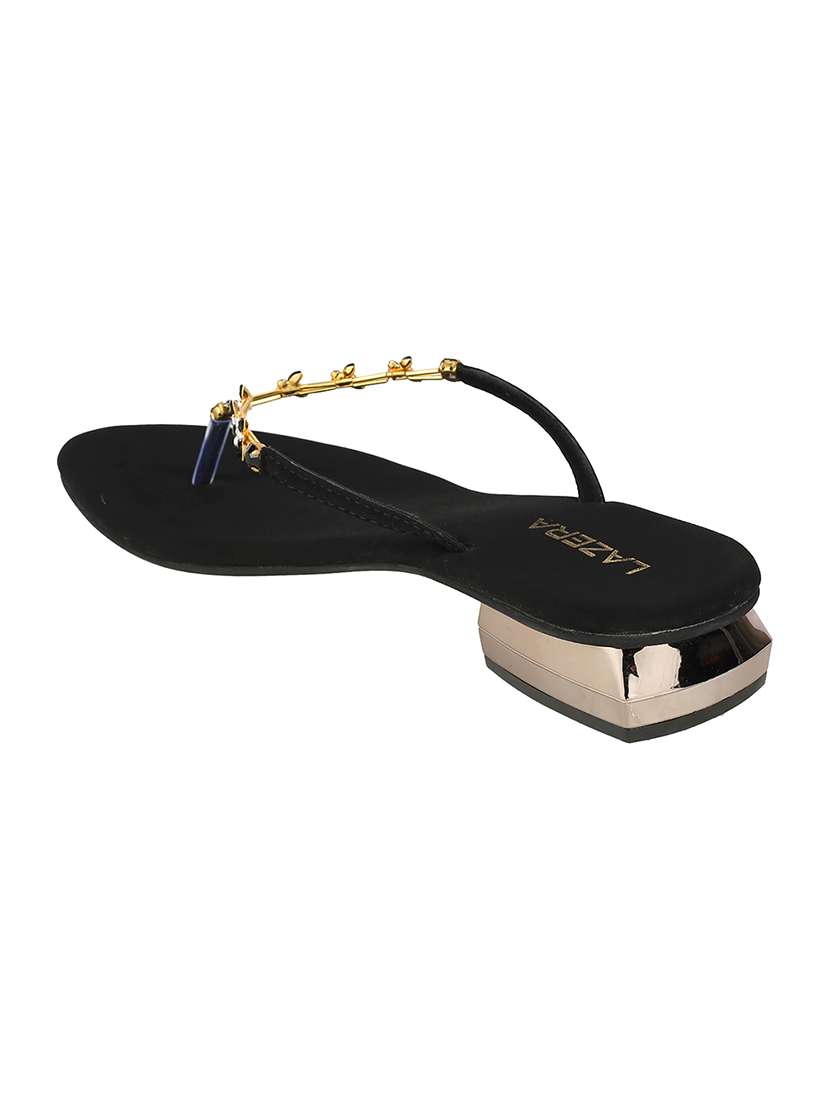 women slip on block heel sandal - 22251740 -  Standard Image - 3