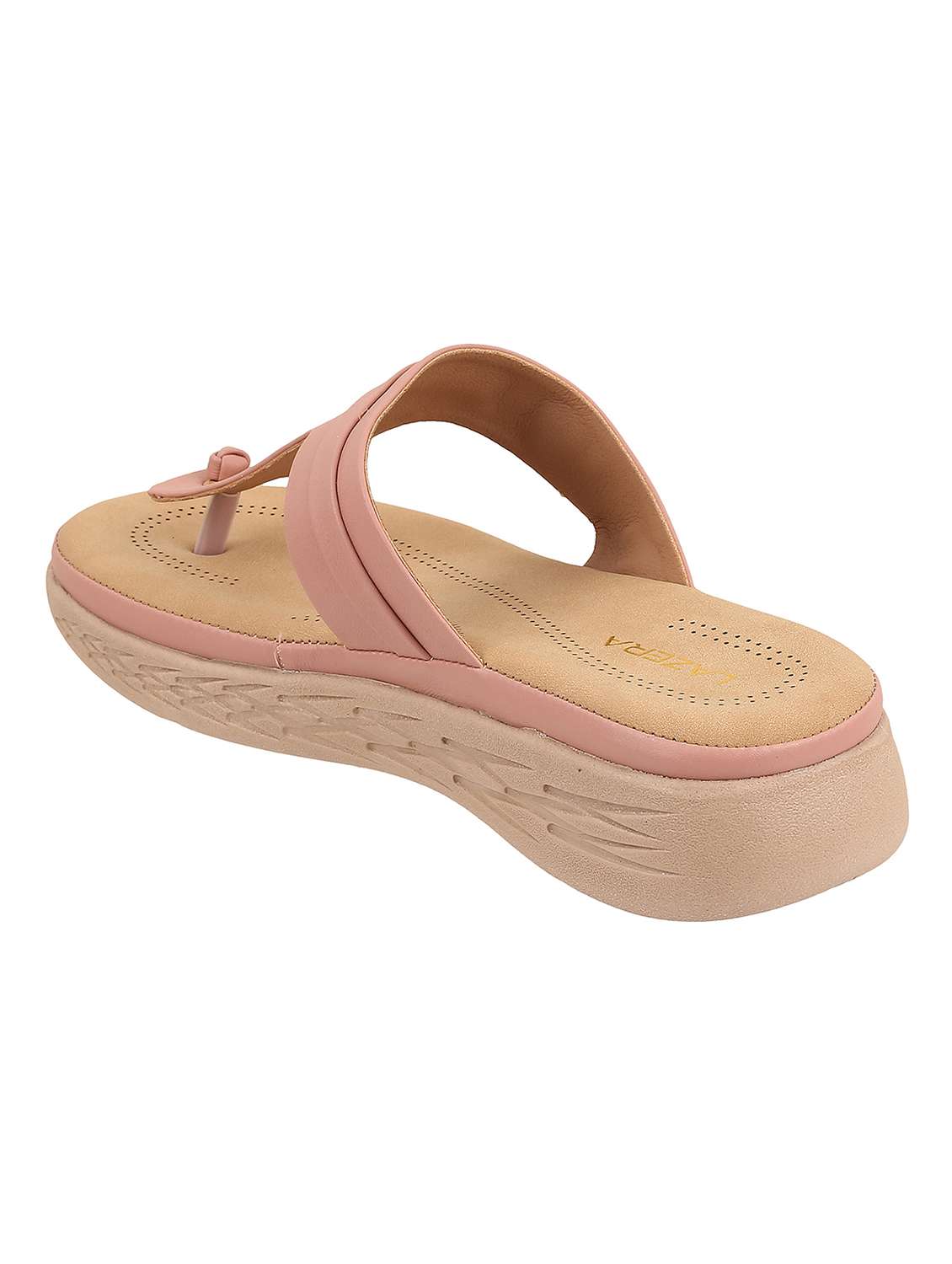 women peach slip on wedge - 22251766 -  Standard Image - 3