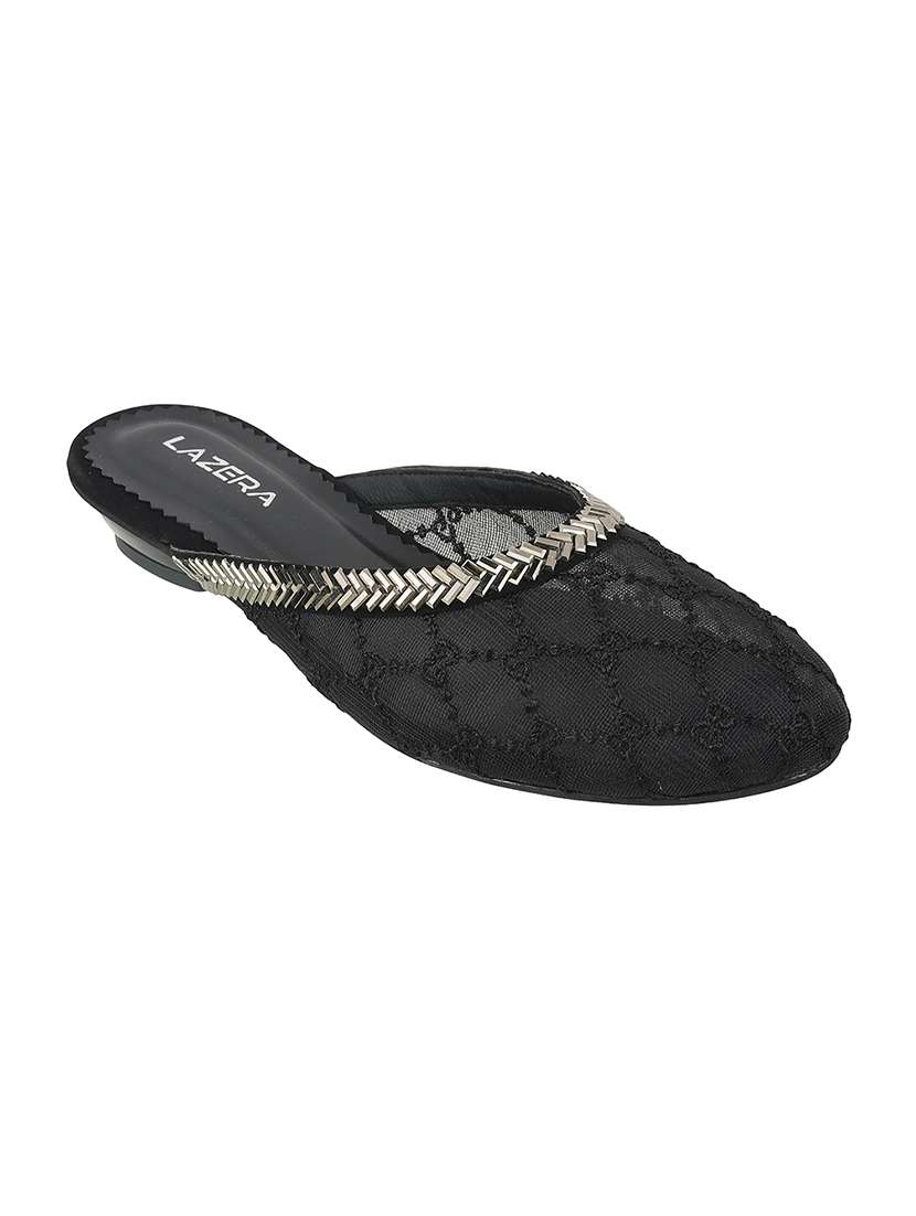 women solid slip on mules - 22251776 -  Standard Image - 5