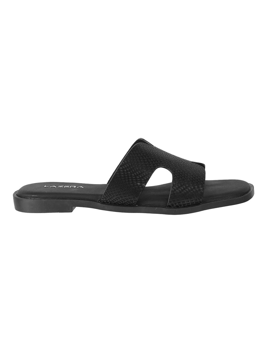 women solid slip on flat sandal - 22251796 -  Standard Image - 3
