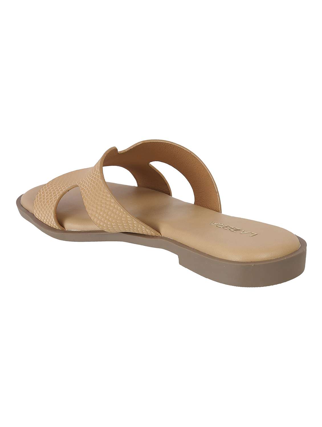 women solid slip on flat sandal - 22251797 -  Standard Image - 3