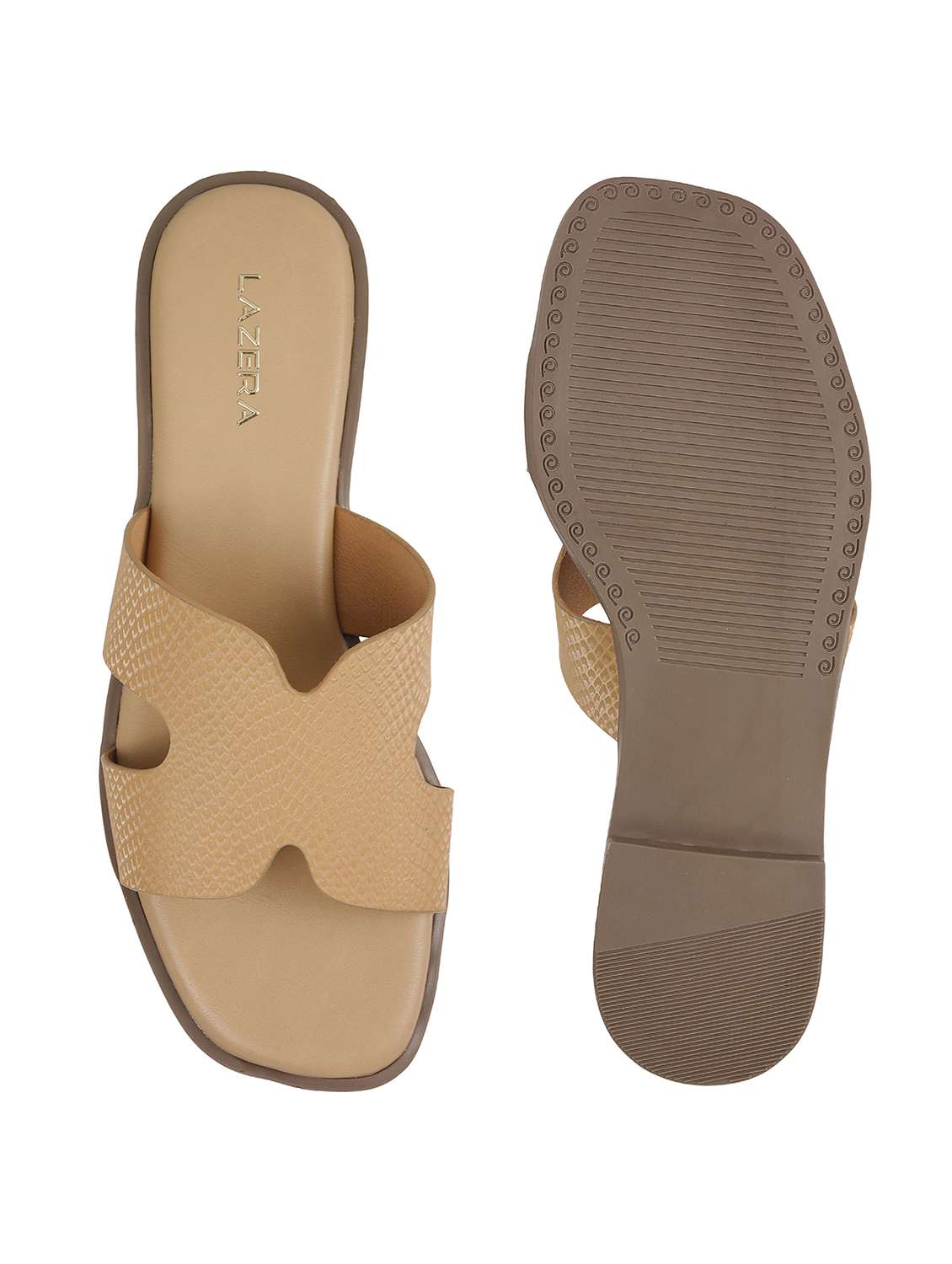 women solid slip on flat sandal - 22251797 -  Standard Image - 5