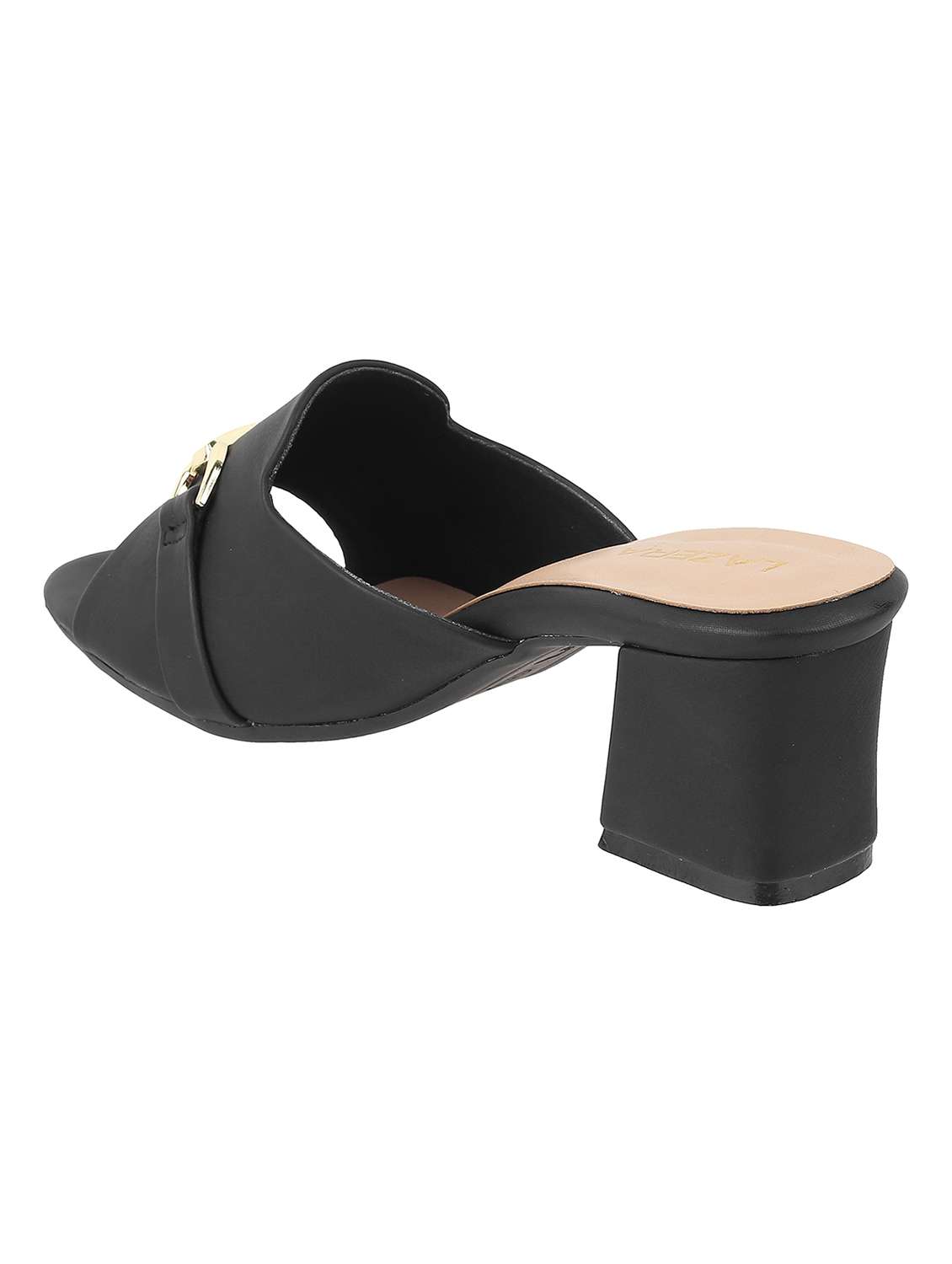 women slip on block heel sandal - 22251913 -  Standard Image - 3