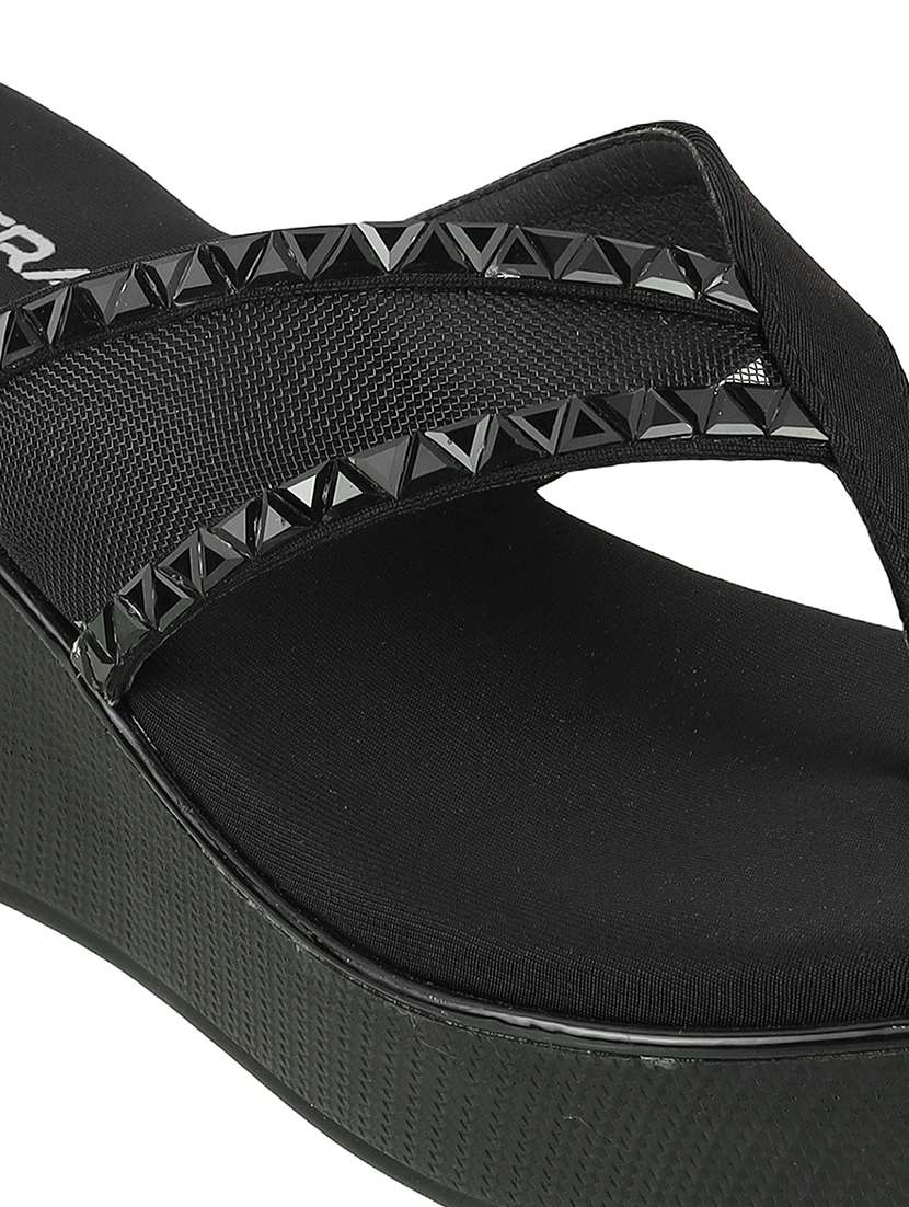 women slip on platform wedges - 22251919 -  Standard Image - 5