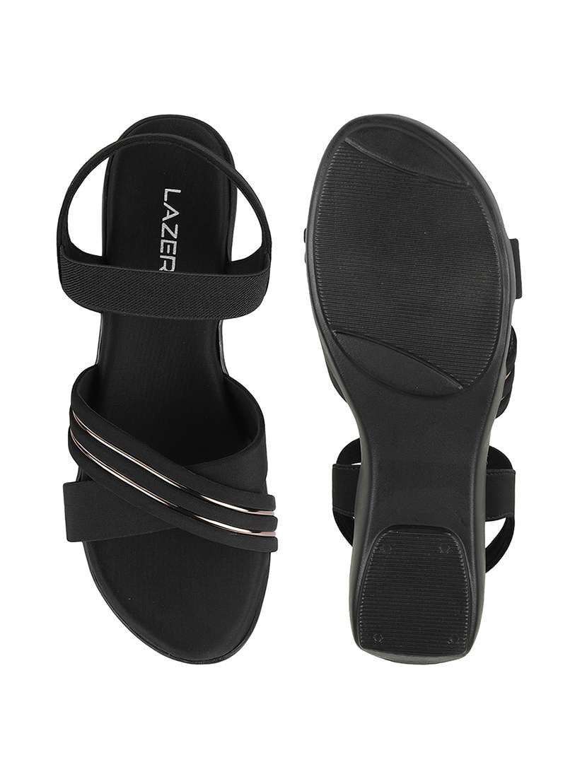 women back strap platform wedges - 22251923 -  Standard Image - 5