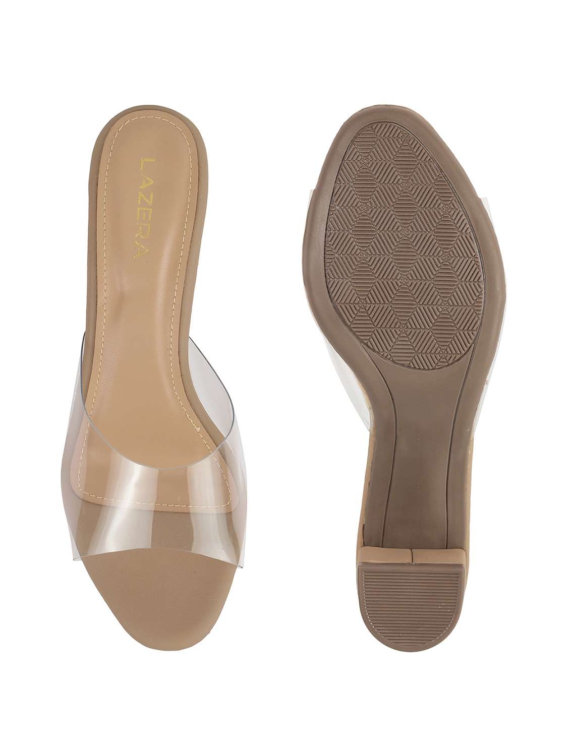 women slip on block heel sandal - 22251939 -  Standard Image - 5