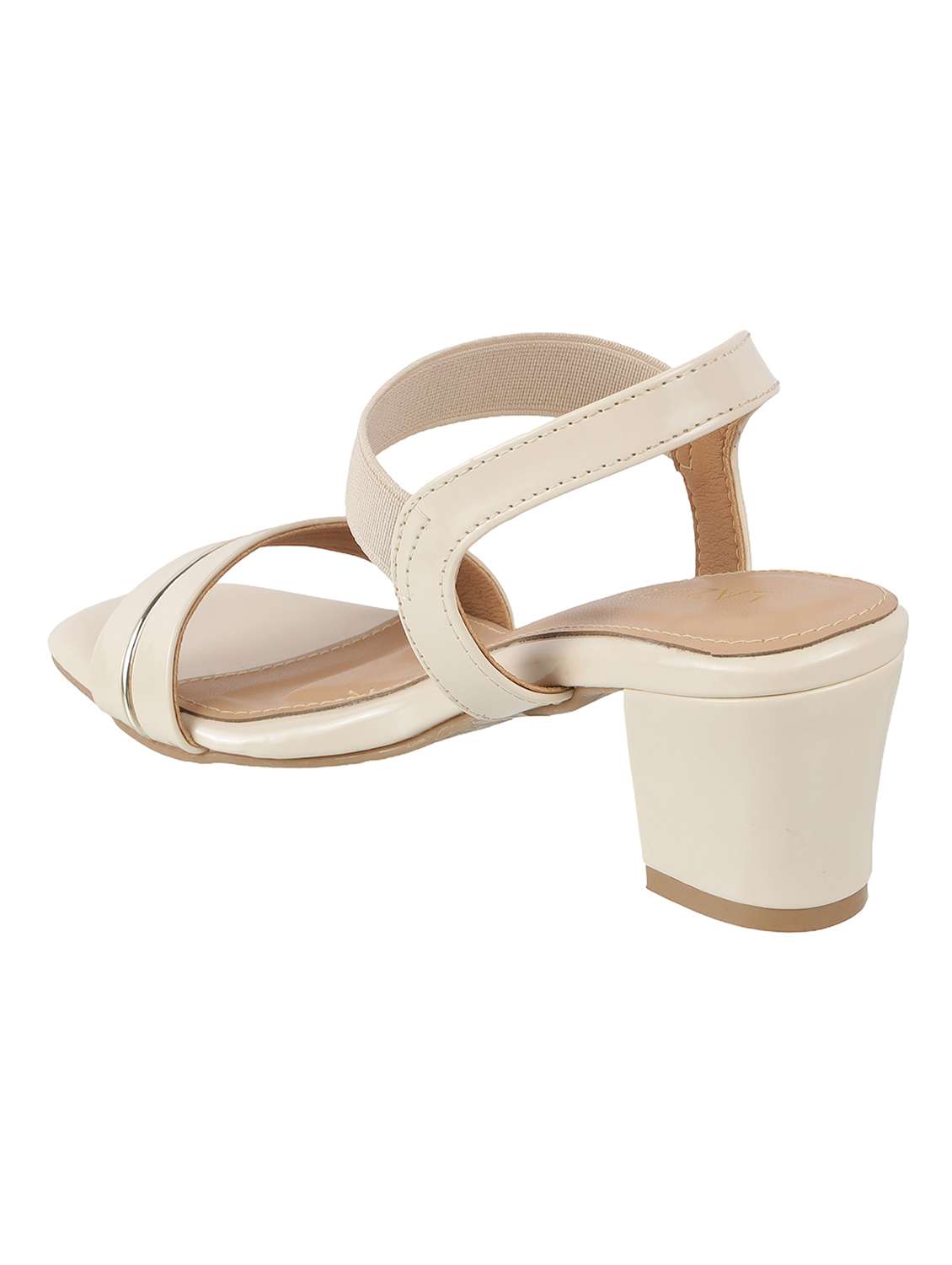 women back strap block heel sandal - 22251941 -  Standard Image - 3