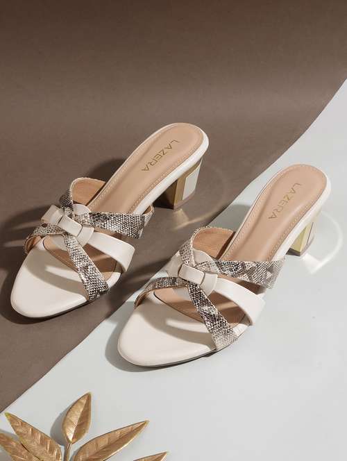 women slip on block heel sandal - 22251942 -  Standard Image - 0