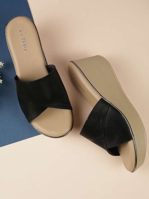 women slip on platform wedges - 22251943 -  Standard Image - 0