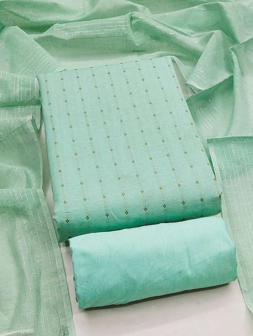 women self design unstitched suit set