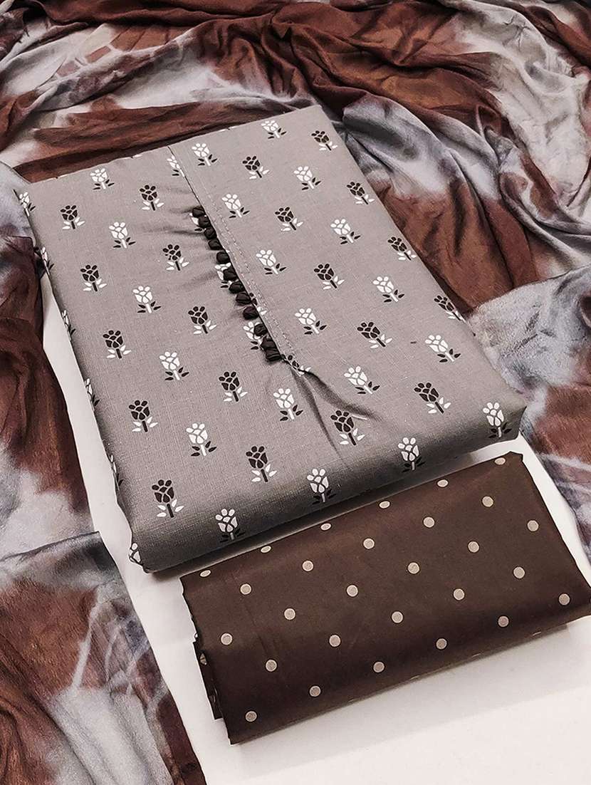 women floral unstitched suit set