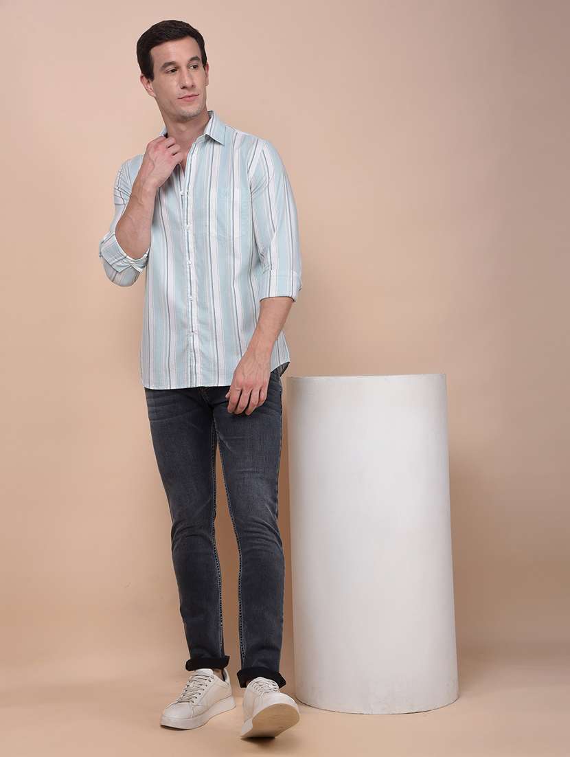 men solid mid rise skinny fit jeans - 22253137 -  Standard Image - 5
