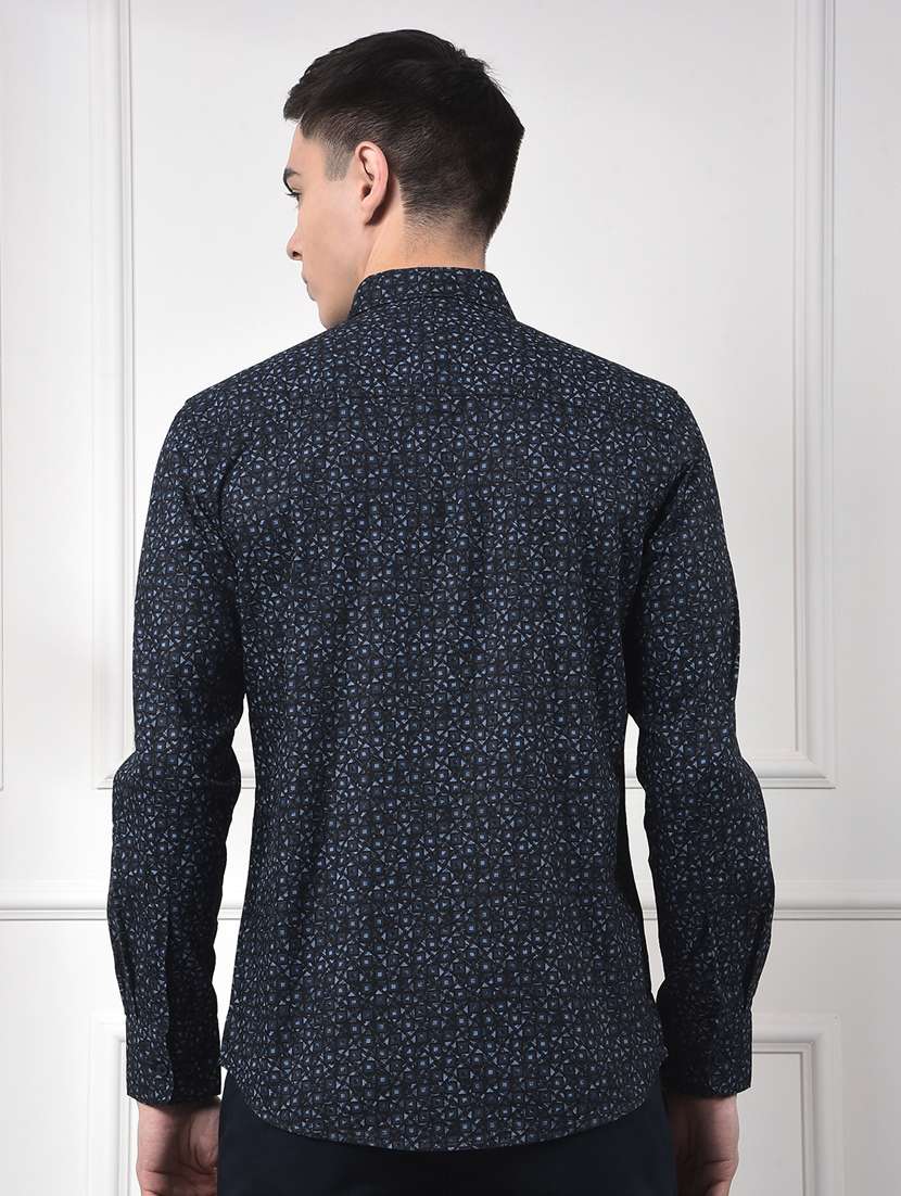 men collared long sleeve casual shirt - 22253194 -  Standard Image - 3