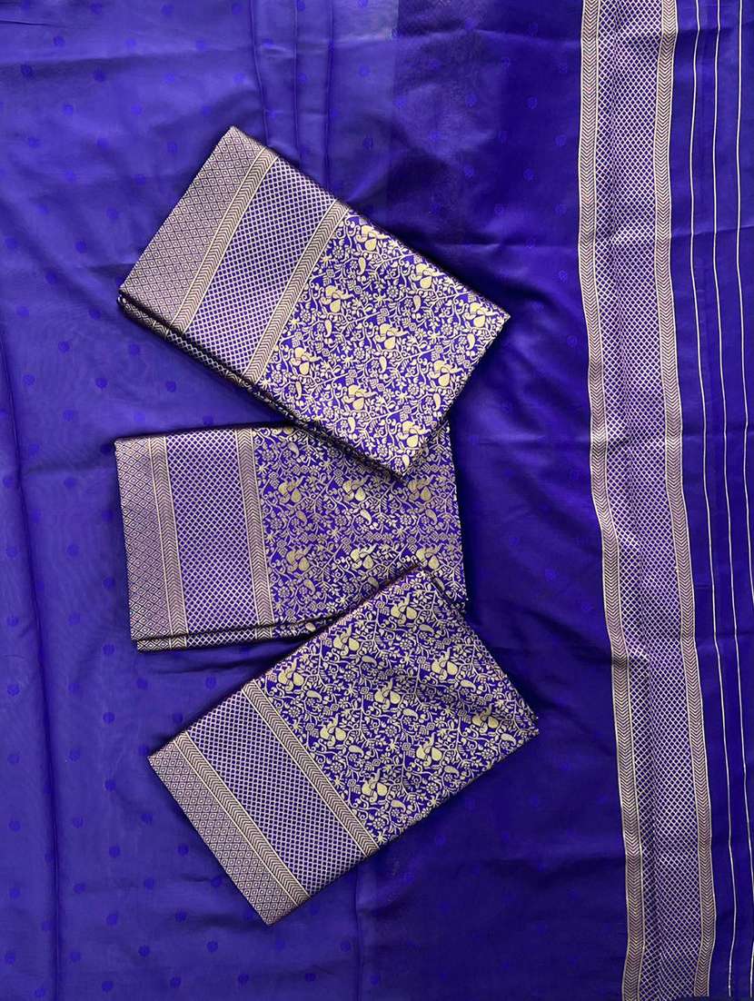 women self design kanjivaram saree with blouse - 22253487 -  Standard Image - 3