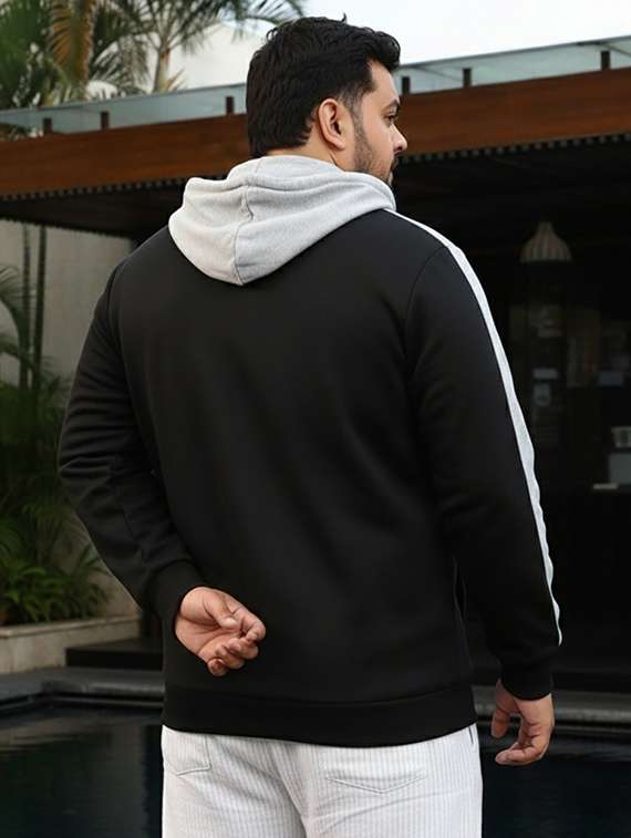 men color block long sleeve regular fit sweatshirt - 22253670 -  Standard Image - 3