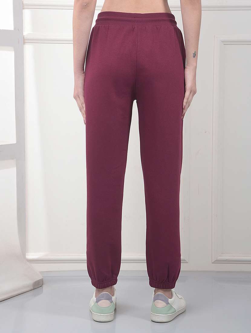 women solid mid rise jogger - 22253783 -  Standard Image - 3