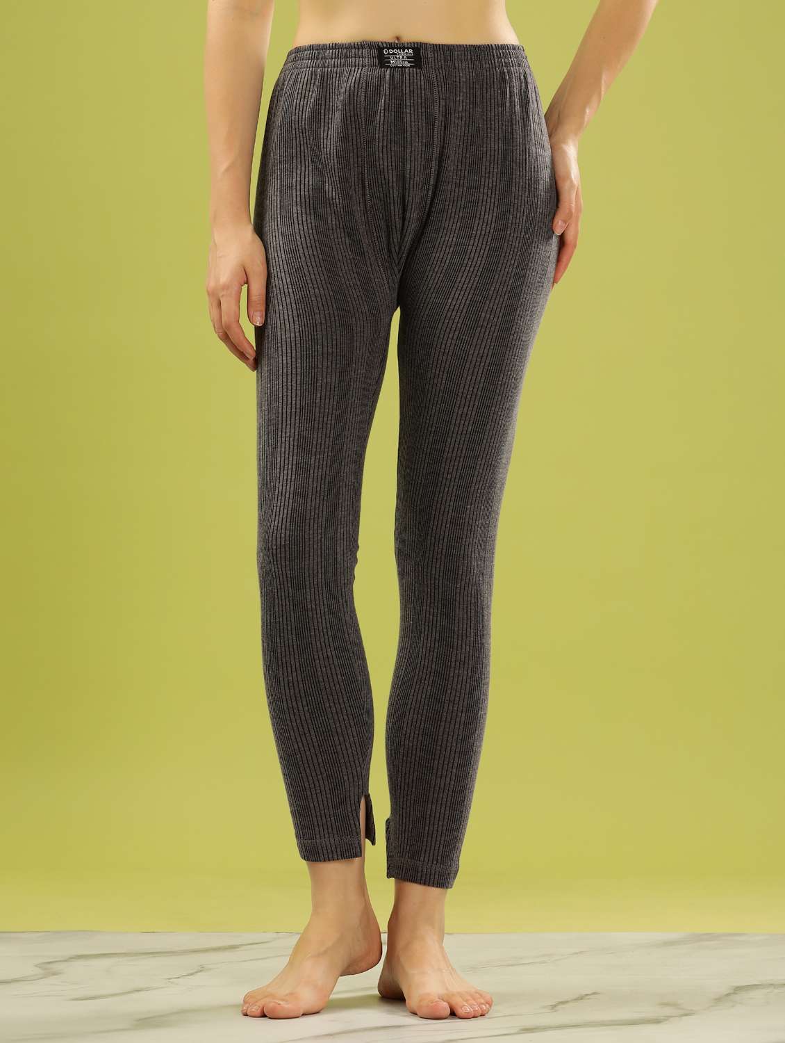 women solid three quarter sleeve thermal set - 22253969 -  Standard Image - 5