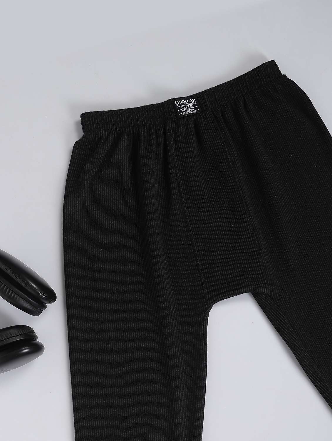 women solid mid rise thermal bottom - 22253973 -  Standard Image - 3