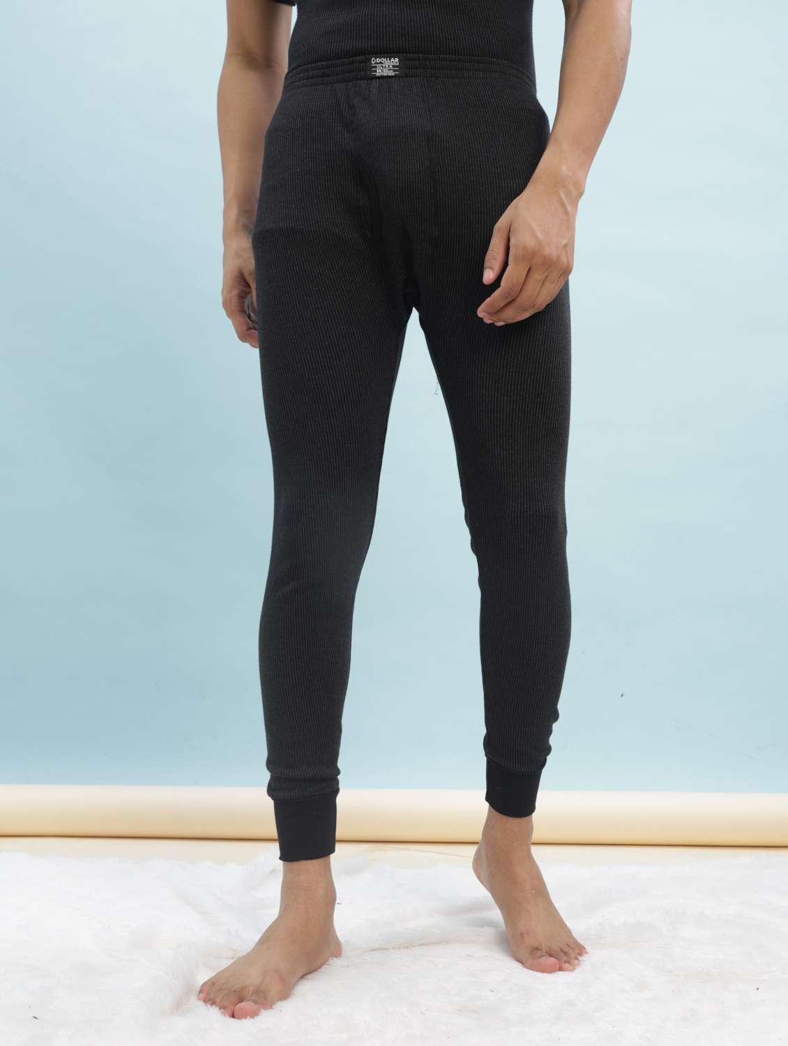 men solid full sleeve thermal set - 22253989 -  Standard Image - 5