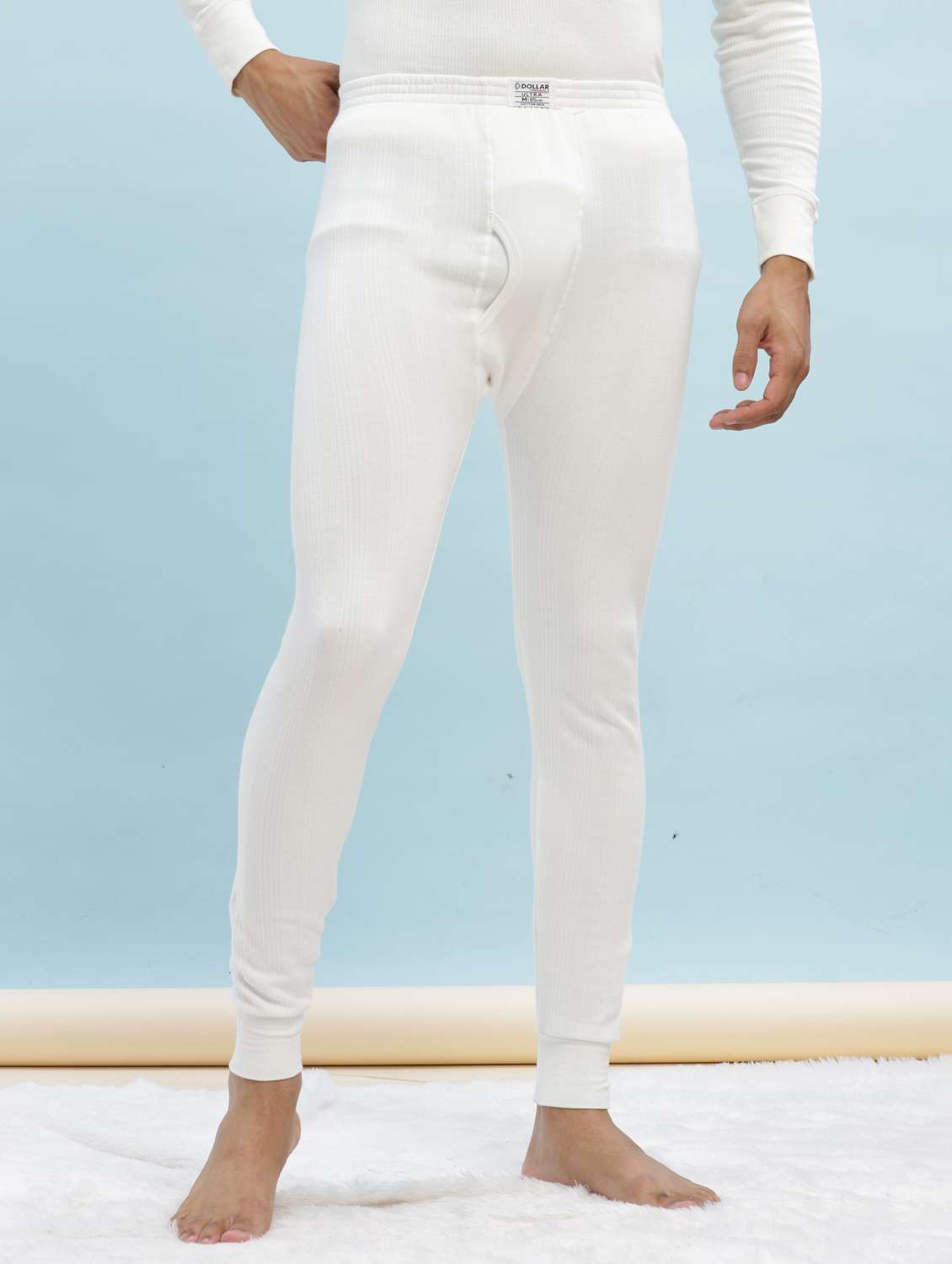 men solid full sleeve thermal set - 22253991 -  Standard Image - 5