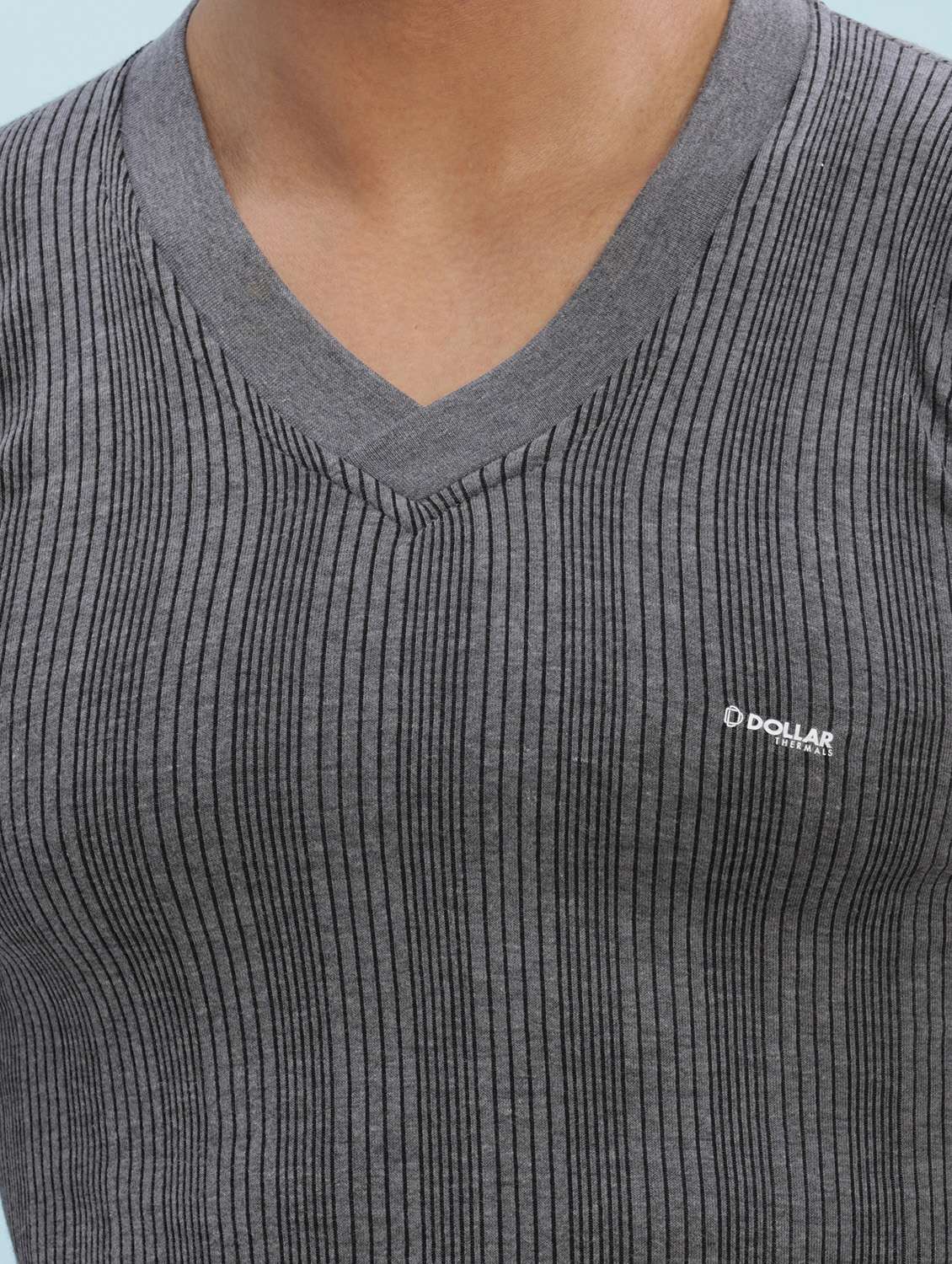 men pack of 2 solid full sleeve thermal top - 22253996 -  Standard Image - 3