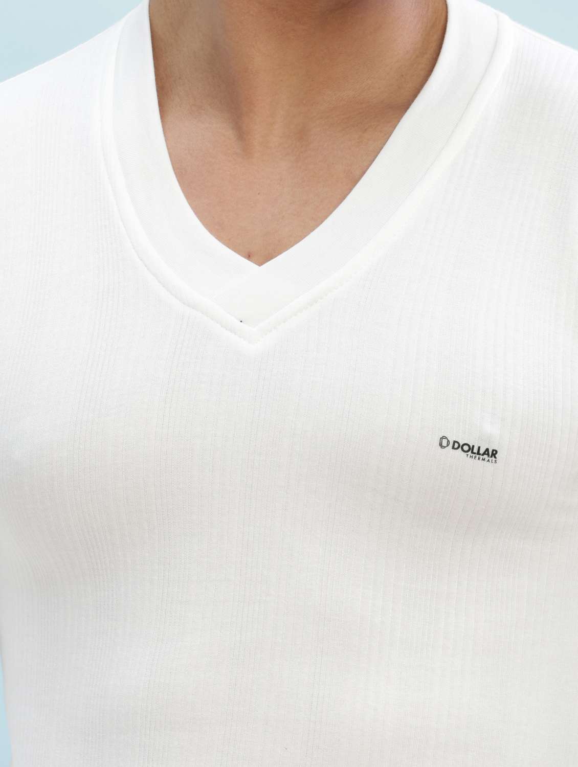 men pack of 2 solid full sleeve thermal top - 22254000 -  Standard Image - 5