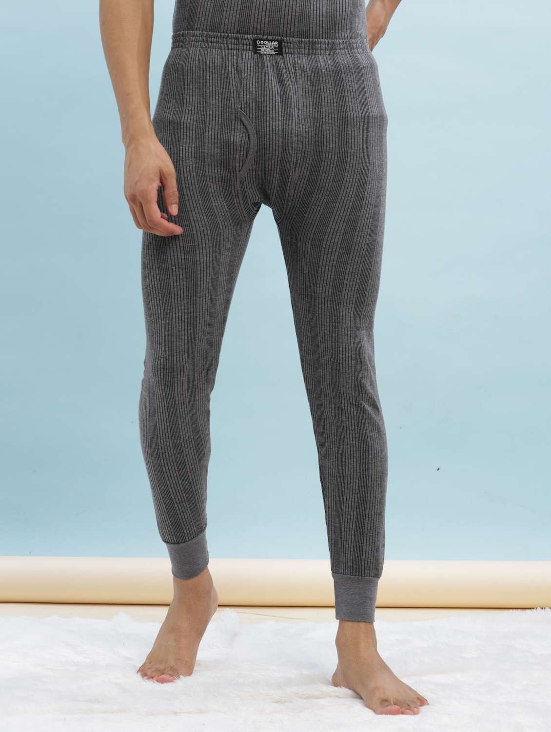 men solid short sleeve thermal set - 22254014 -  Standard Image - 5