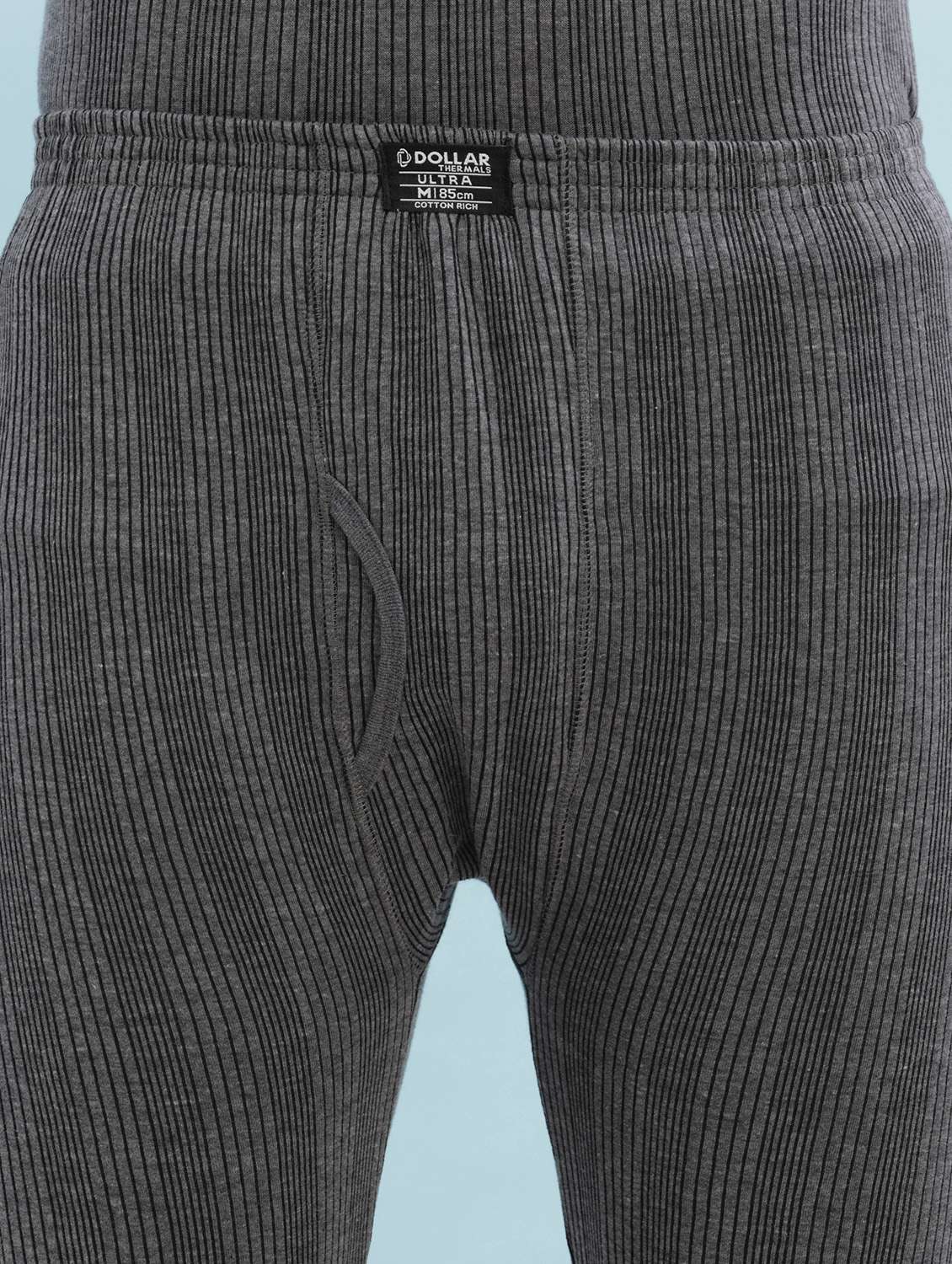 men pack of 2 solid thermal bottom - 22254032 -  Standard Image - 3