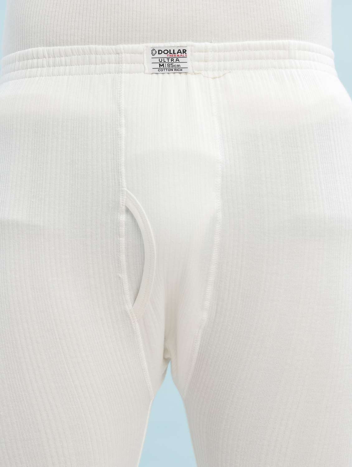 men solid mid rise thermal bottom - 22254035 -  Standard Image - 5